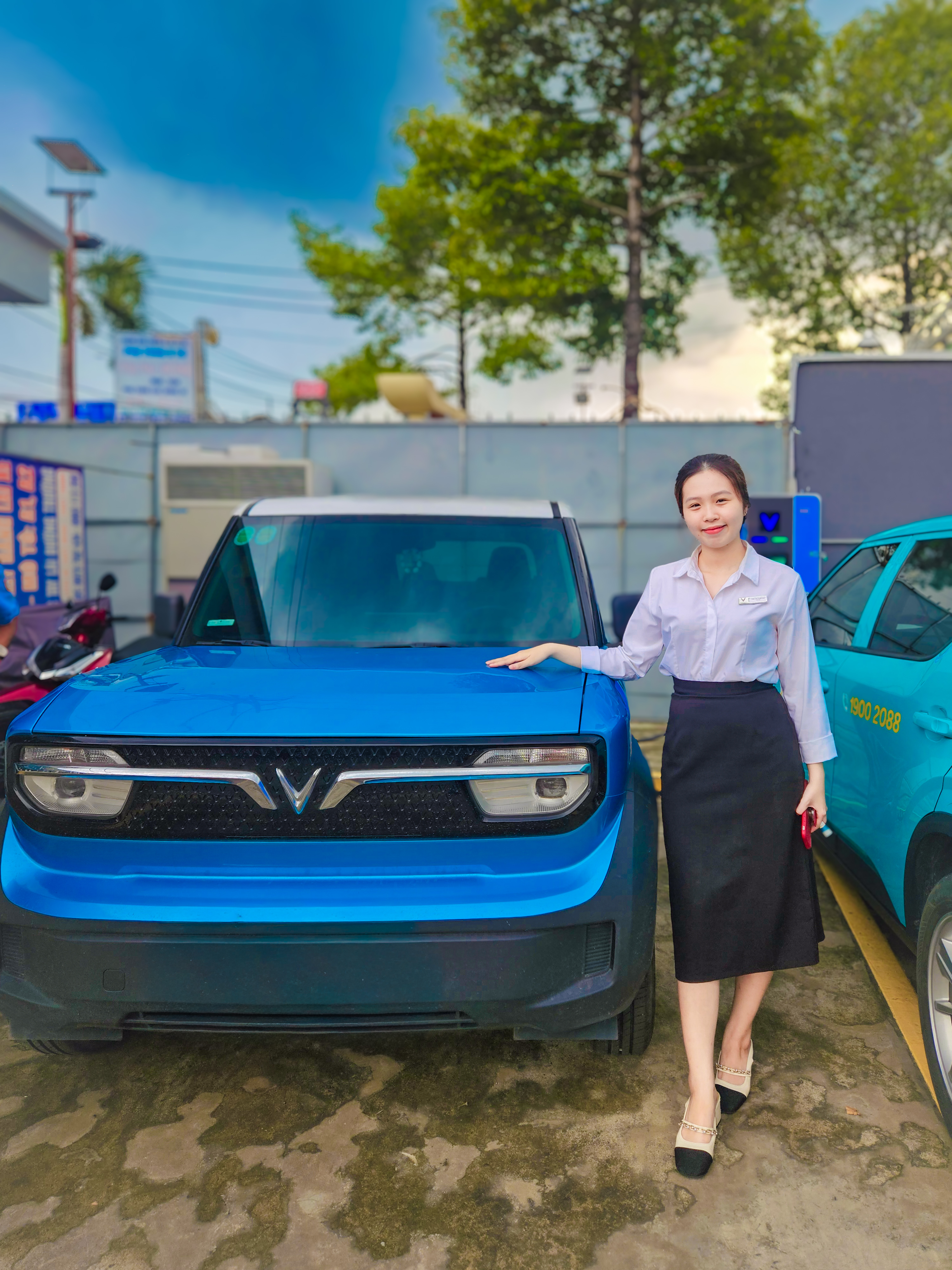 miễn phí màu nâng cao VinFast VF3 và VF5