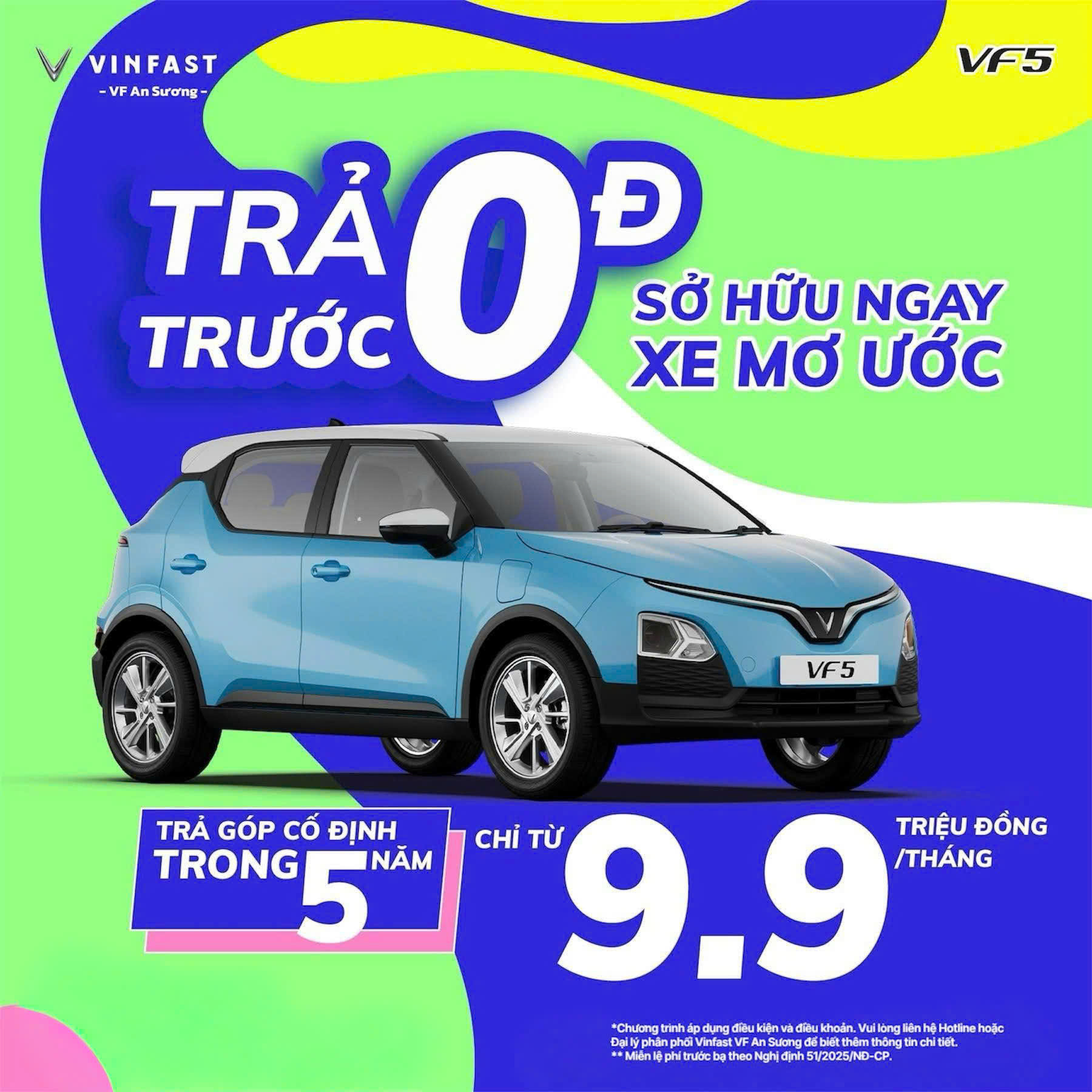 chính sách mua xe 0 đồng VinFast Herio VF5