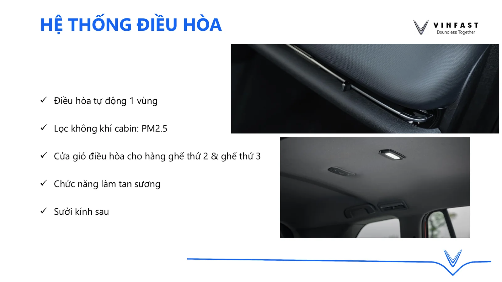 Hệ thống điều hòa VinFast MPV7