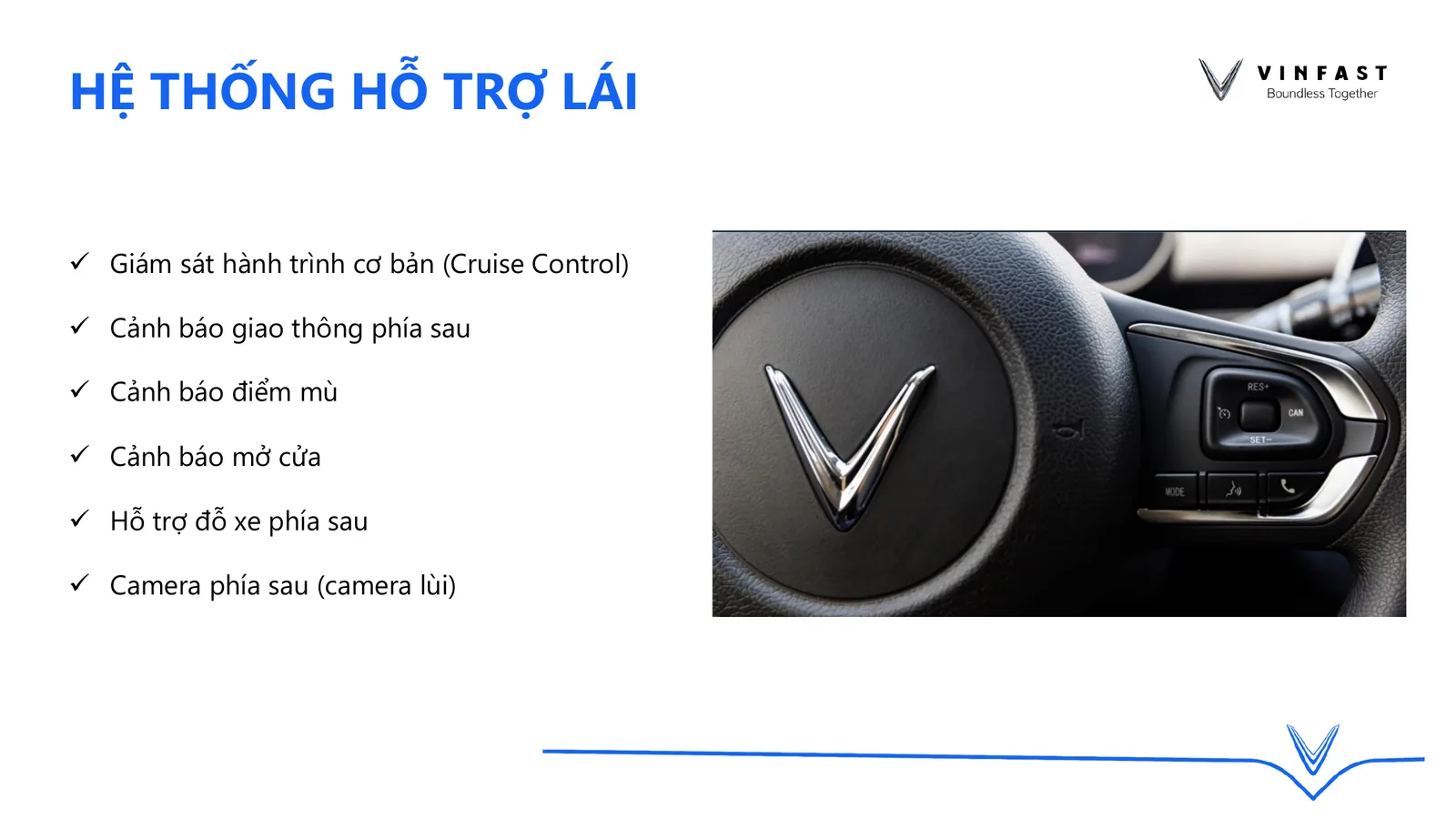 Các tính năng hỗ trợ lái của VinFast VF5