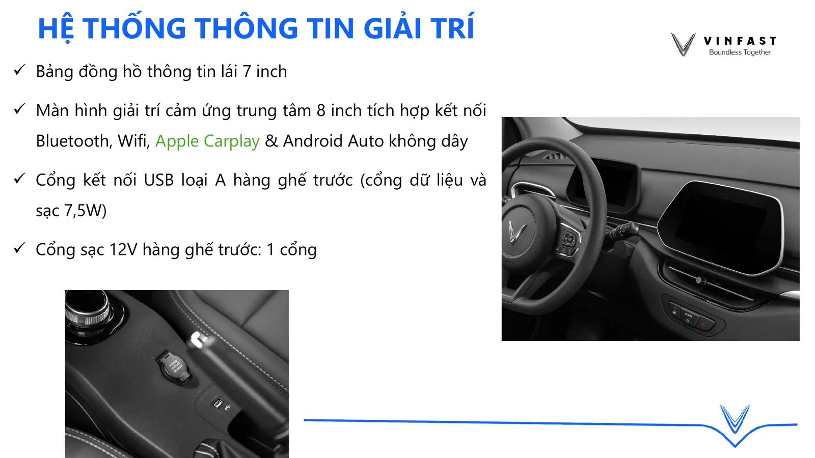 Màn hình thông tin và tiện nghi giải trí VinFast VF5