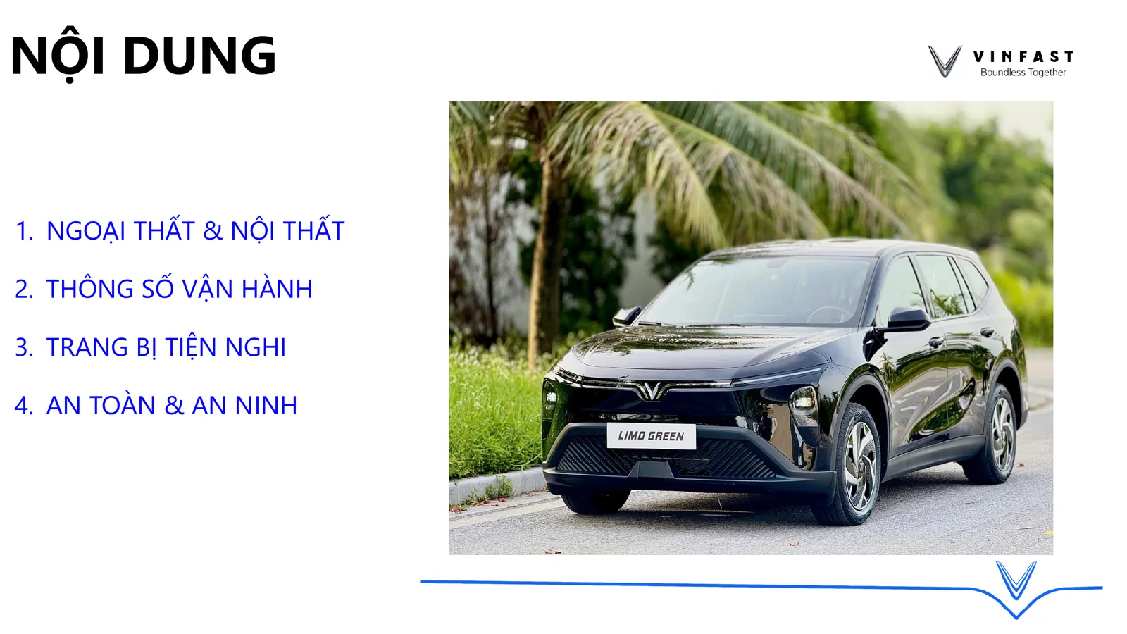 VinFast Limo Green - mẫu xe điện ba hàng ghế