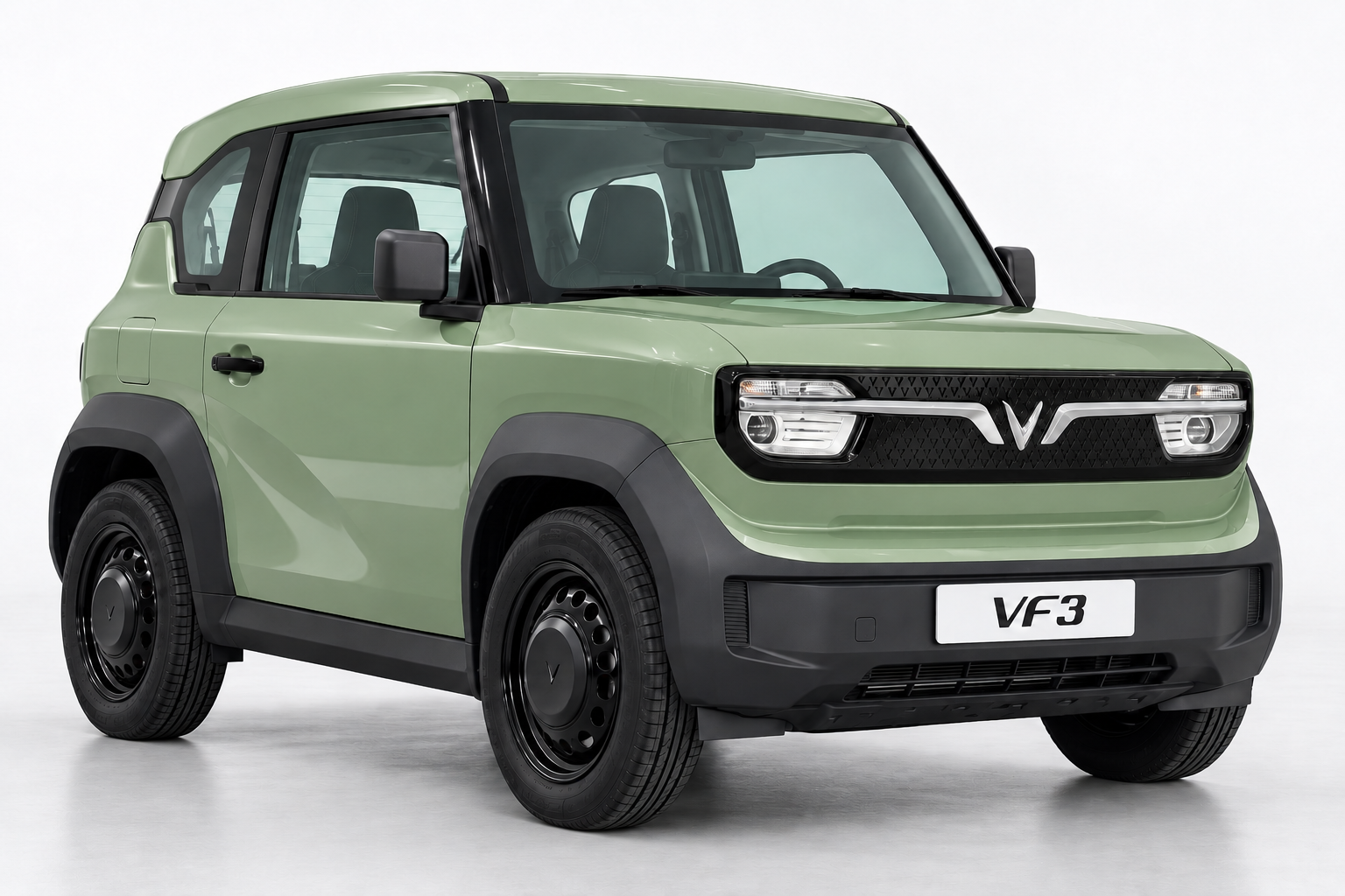 VinFast VF3 Eco – Xanh lá